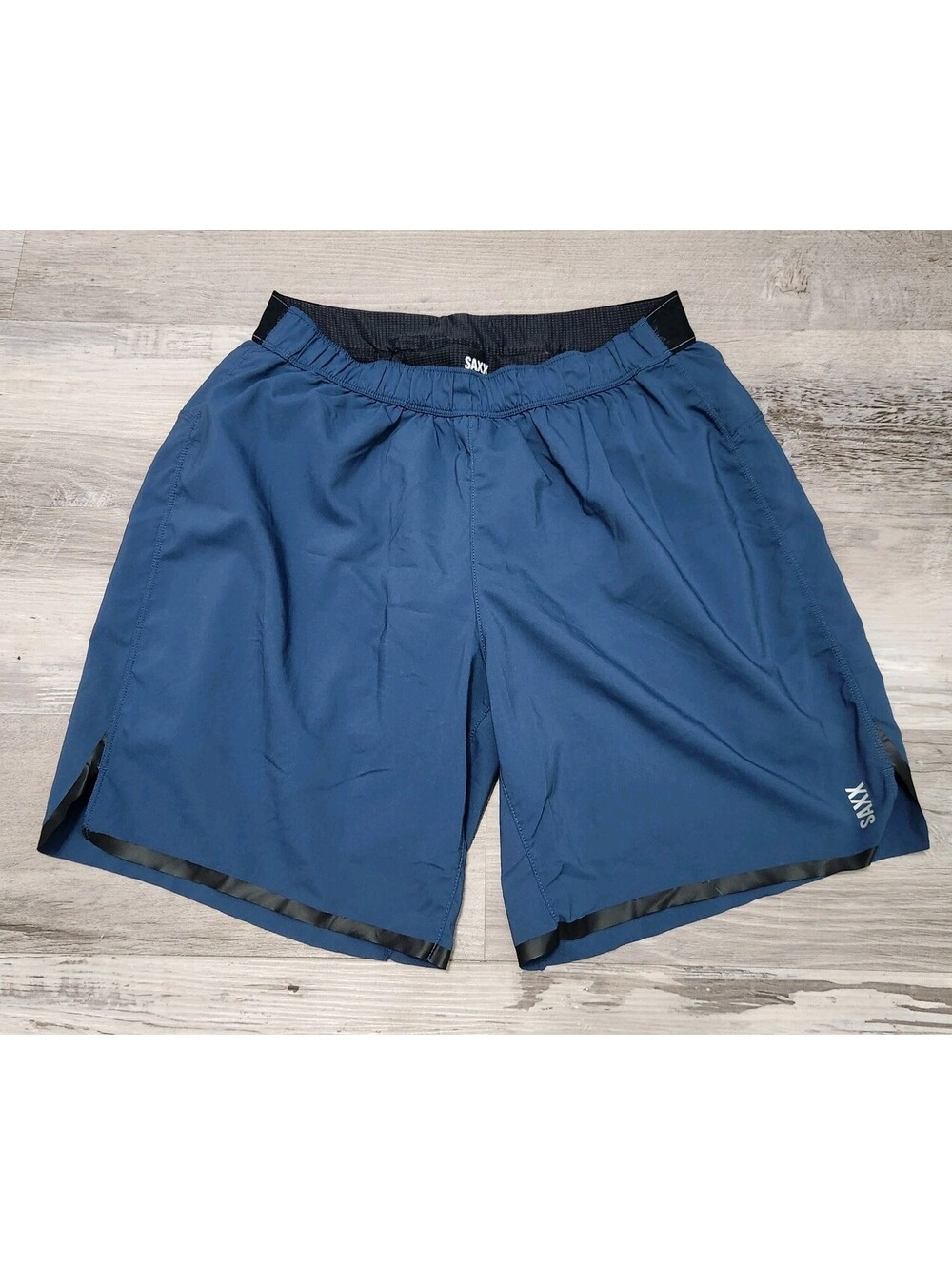 Saxx 2N1 Pilot Ballpark Pouch Shorts Small Blue Active